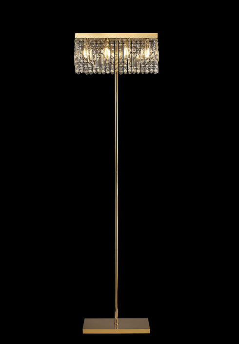 Zula Rectangular 4 Light Floor Lamp